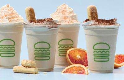 The New Dreamsicle Shake and Tiramisu Shake Land at Shake Shack