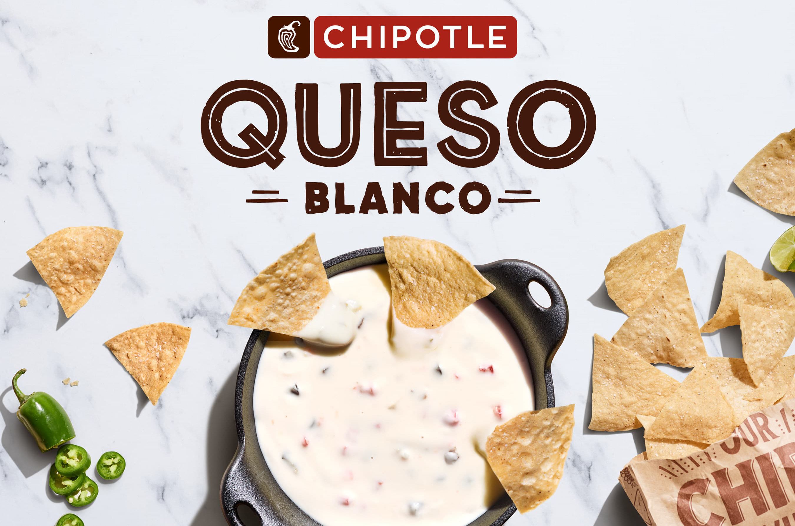 Enjoy Free Queso Blanco with an In-app or Online Entree Order at Chipotle Using a New Promo Code Enjoy Free Queso Blanco with an In-app or Online Entree Order at Chipotle Using a New Promo Code