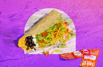 Get a Free Black Bean Crispy Melt Taco with a $10+ In-app Order at Taco Bell: A Rewards Member Exclusive