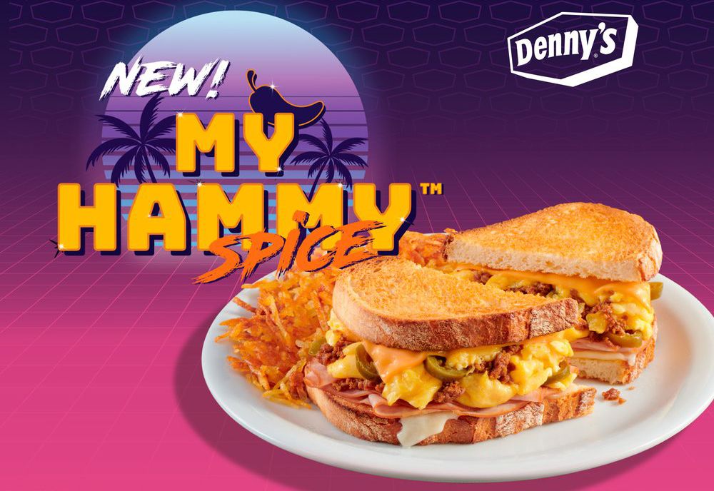 Denny’s Rolls Out the Brand New My Hammy Spice Sandwich