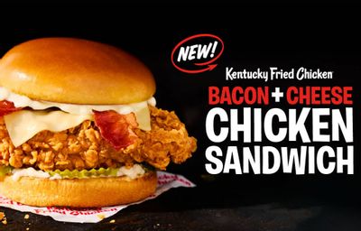 Kentucky Fried Chicken Unveils the Brand New Bacon & Cheese Chicken Sandwich