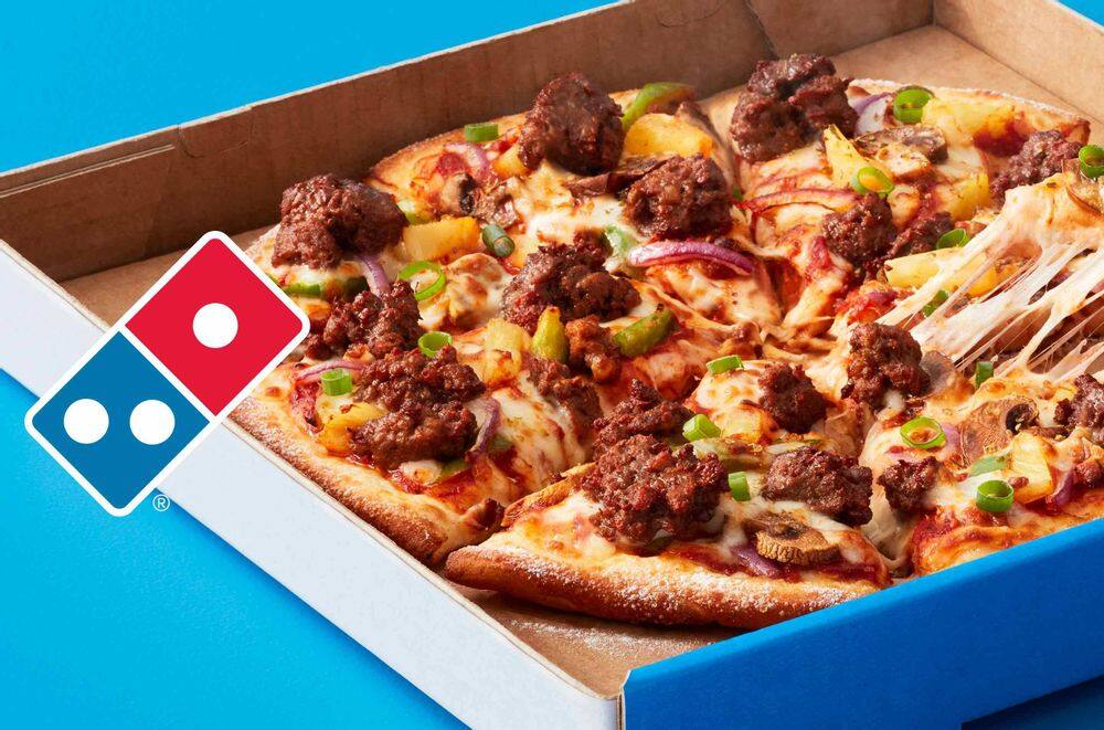 Save 50% on Menu Priced Domino’s Pizzas Online and In-app Through to March 26 Save 50% on Menu Priced Domino’s Pizzas Online and In-app Through to March 26