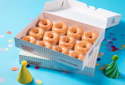 Two Days Only: Krispy Kreme Offers a $2 Original Glazed Dozen When You Buy Another Dozen In-shop at Full Price
