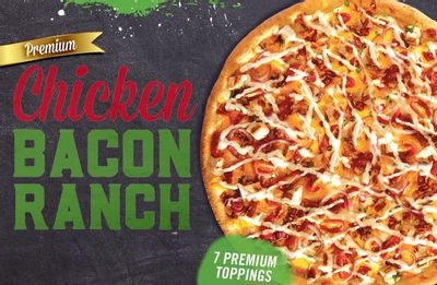 Sbarro’s Chicken Bacon Ranch Pizza is Back for a Limited Time Only