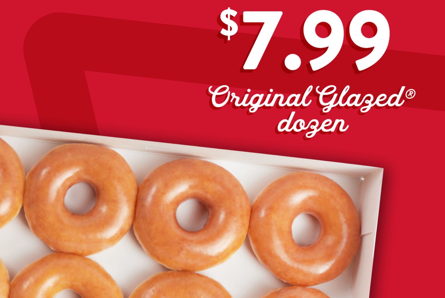 Rewards Members Can Get a $7.99 Original Glazed Dozen In-shop from April 25 to 27 at Krispy Kreme 