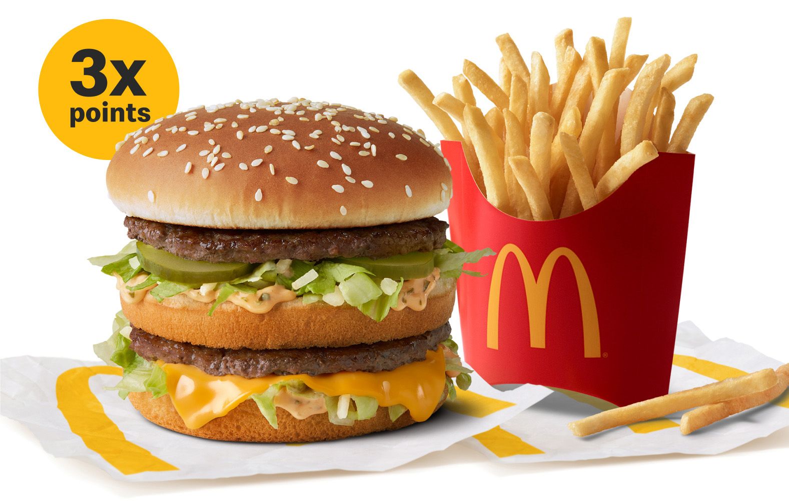 Score 3X the Bonus Points with Your First Mobile App Order at McDonald’s: A Rewards Exclusive Score 3X the Bonus Points with Your First Mobile App Order at McDonald’s: A Rewards Exclusive