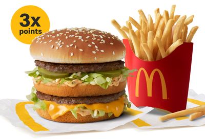 Score 3X the Bonus Points with Your First Mobile App Order at McDonald’s: A Rewards Exclusive