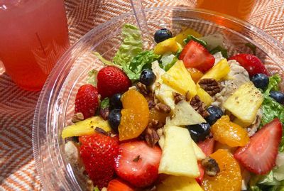 The Seasonal Strawberry Poppyseed Salad with Chicken Arrives at Panera Bread
