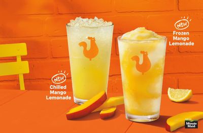 Popeyes Chicken Premiers their Brand New Mango Lemonade