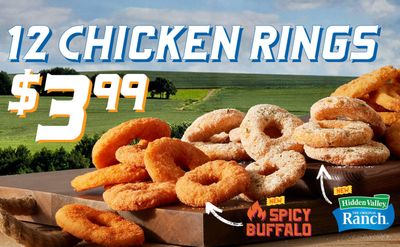 White Castle Premiers their New Hidden Valley Ranch and Spicy Buffalo Chicken Rings