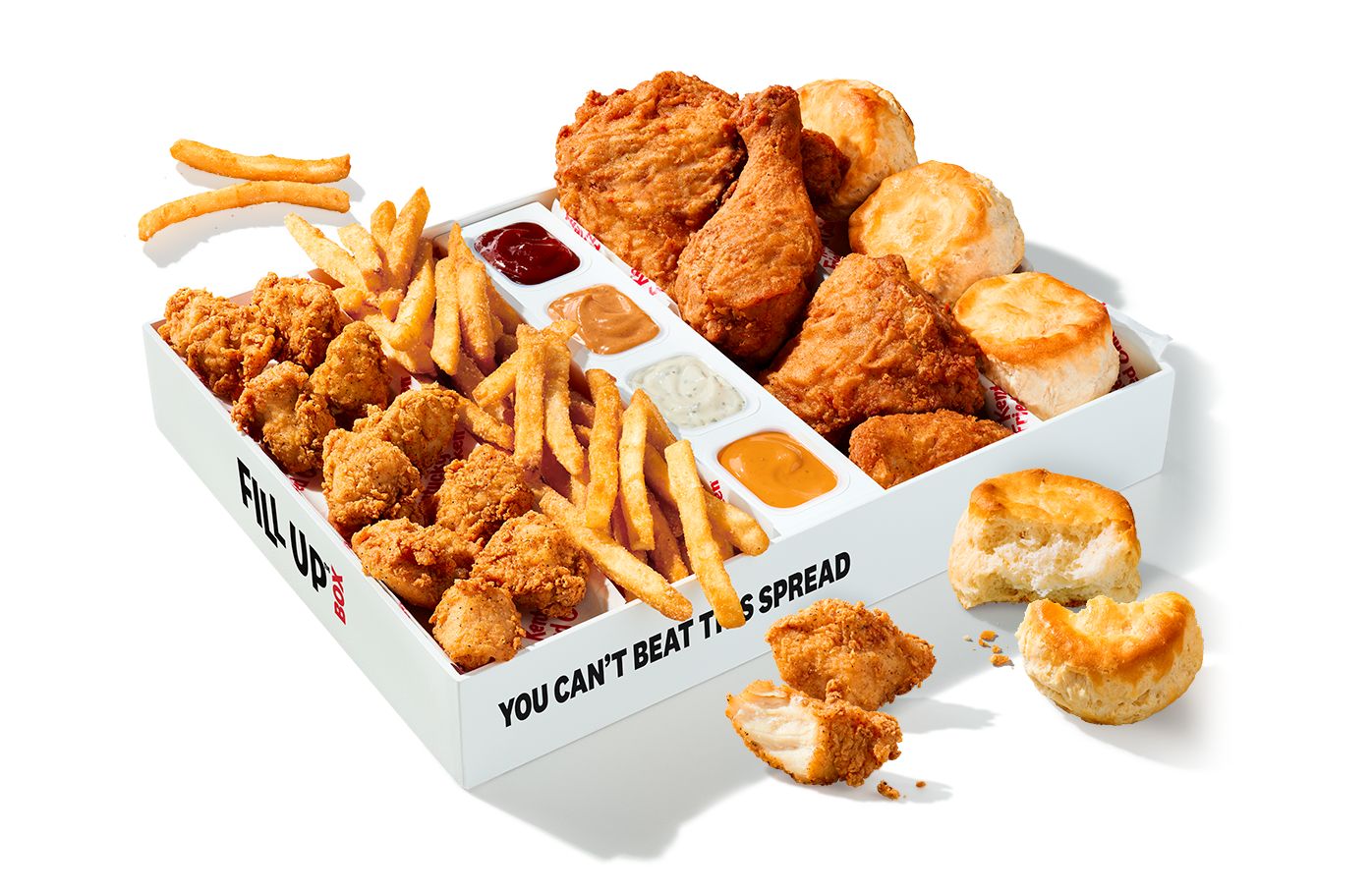 Get the New Value Packed KFC Fill Up Box at Kentucky Fried Chicken 