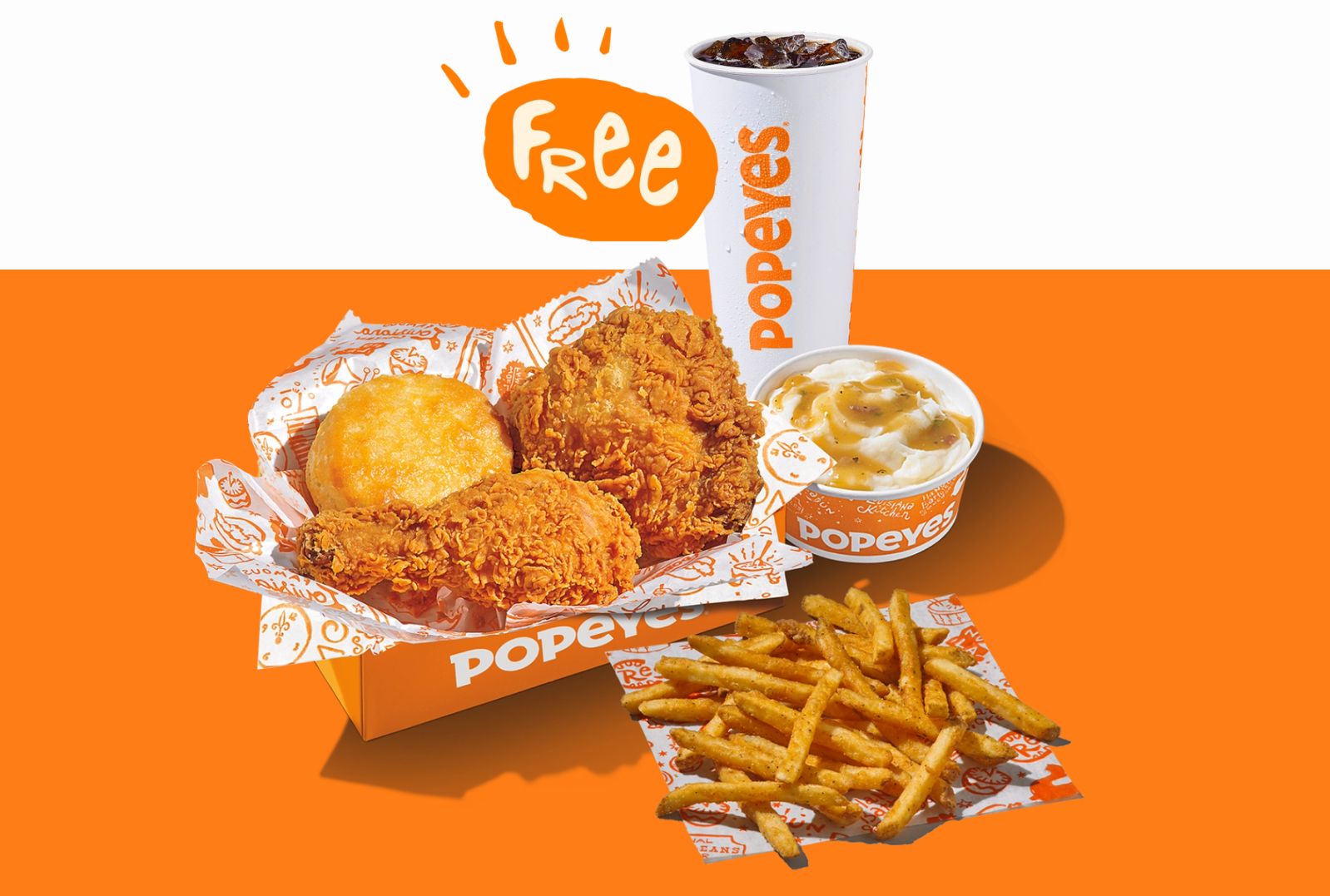 Save with the $6.99 Big Box Online and In-app at Popeyes and Get a Free Drink: A Rewards Exclusive Save with the $6.99 Big Box Online and In-app at Popeyes and Get a Free Drink: A Rewards Exclusive