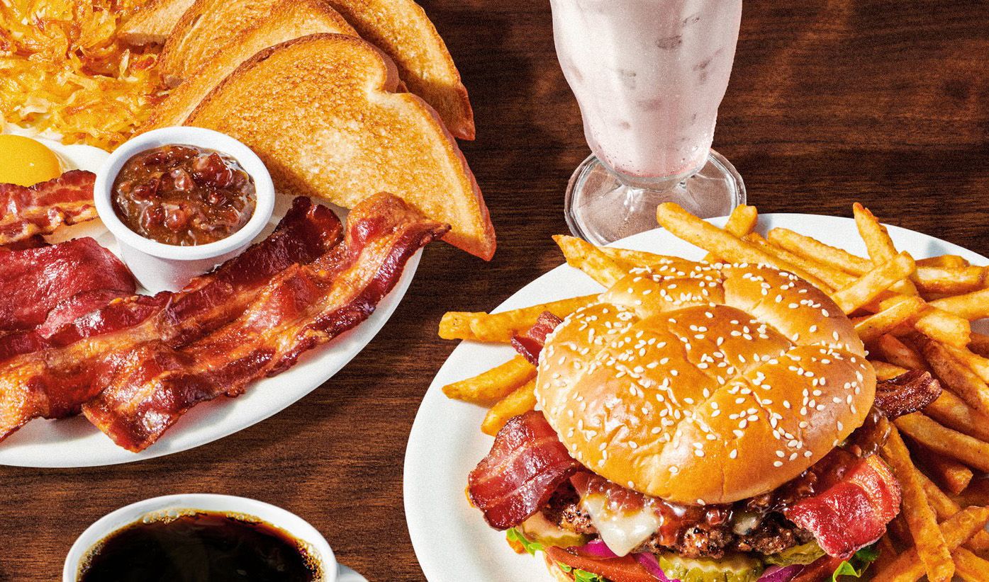 The Triple Bacon Sampler and Bacon Obsession Burger Are Now at Denny’s as Part of the Baconalia Celebrations