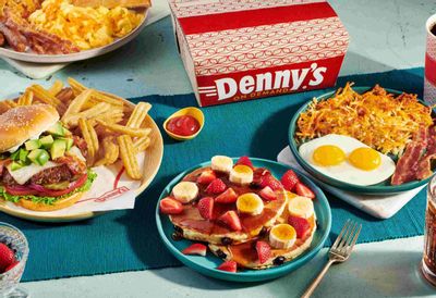 Get Free Delivery at Denny’s Through to September 7 with Online and In-app Orders