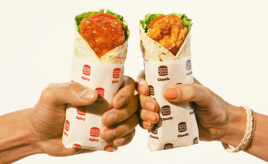 New BK Royal Crispy Wraps Arrive at Burger King for a Limited Time