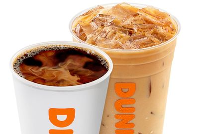 One Day Only: Rewards Members Get a Free Hot or Iced Coffee with Purchase on September 29 at Dunkin' Donuts