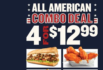 Charleys Philly Steaks: Four Favorites for $12.99