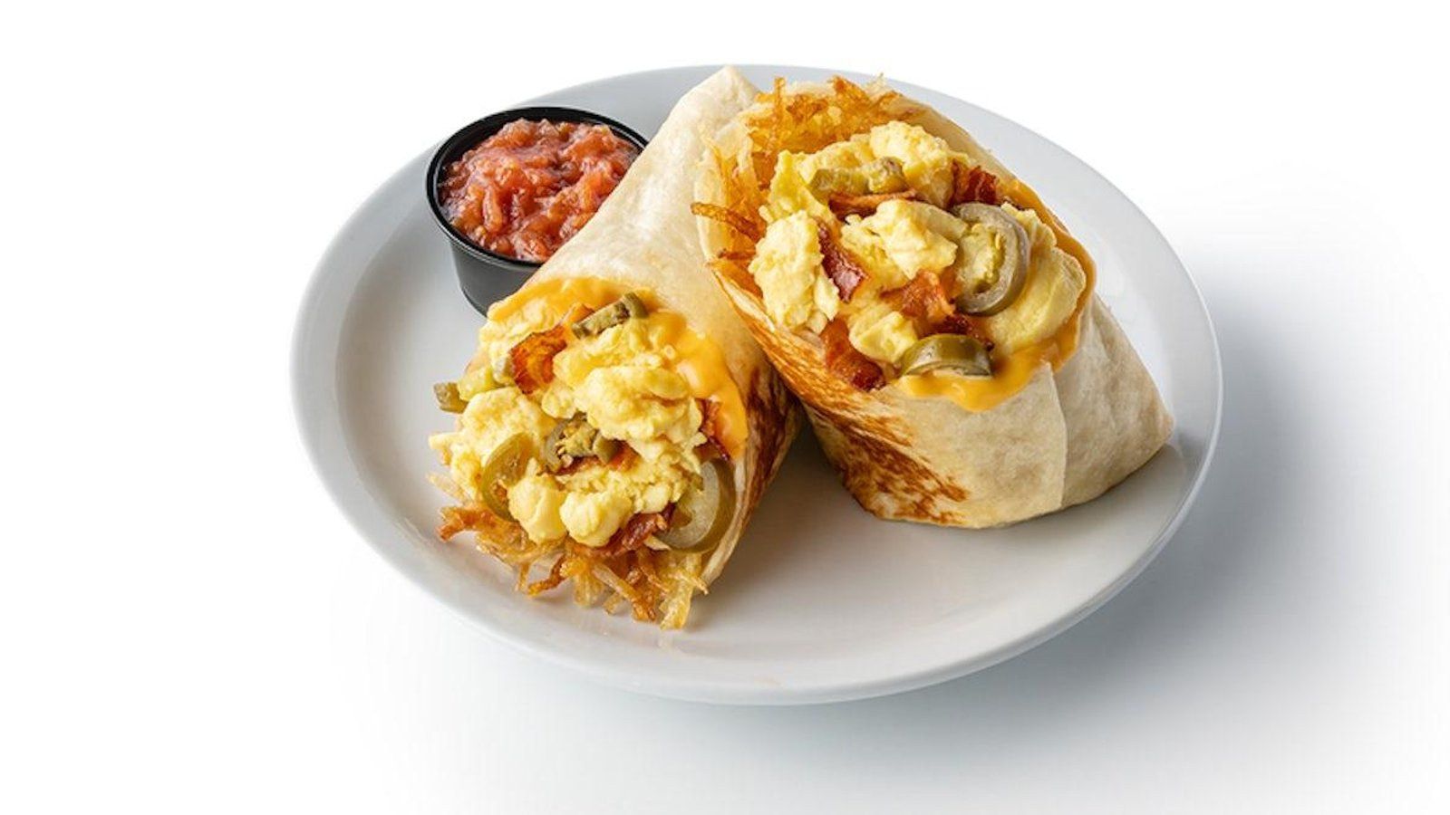 Denny's: New Spicy All-American Burrito Denny's: New Spicy All-American Burrito