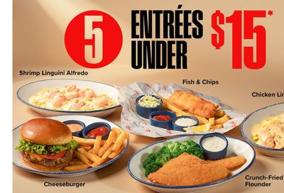 Red Lobster Early Dine-In Specials