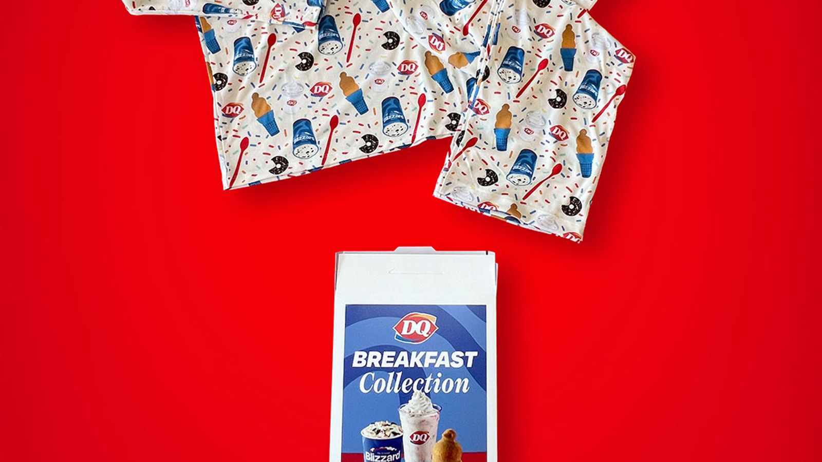 Dairy Queen DQ: DQ launches Breakfast Collection pajamas Dairy Queen DQ: DQ launches Breakfast Collection pajamas