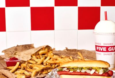 Free Hot Dog With $25+ Five Guys Delivery Order