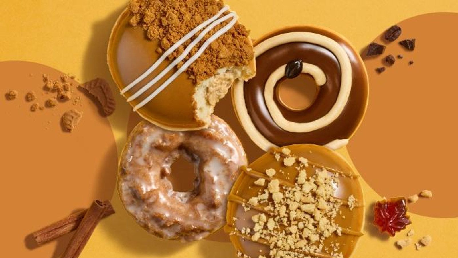 Krispy Kreme Autumn Seasonal Collection Krispy Kreme Autumn Seasonal Collection