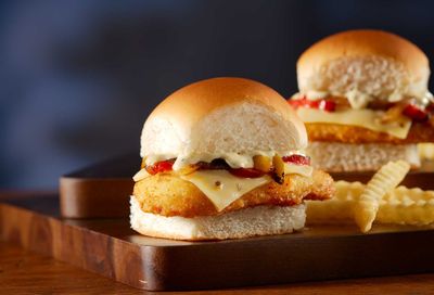 New Chicken Fajita Slider at White Castle