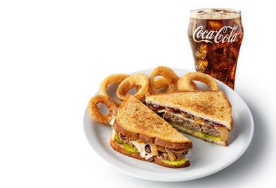 Denny's: New! Mushroom Swiss Melt Combo