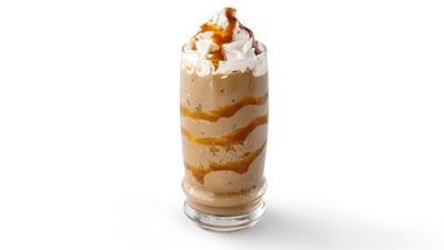 New Caramel Apple Cold Brew at Denny's