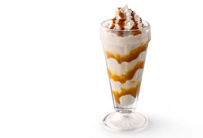 Denny's: New! Caramel Apple Milk Shake