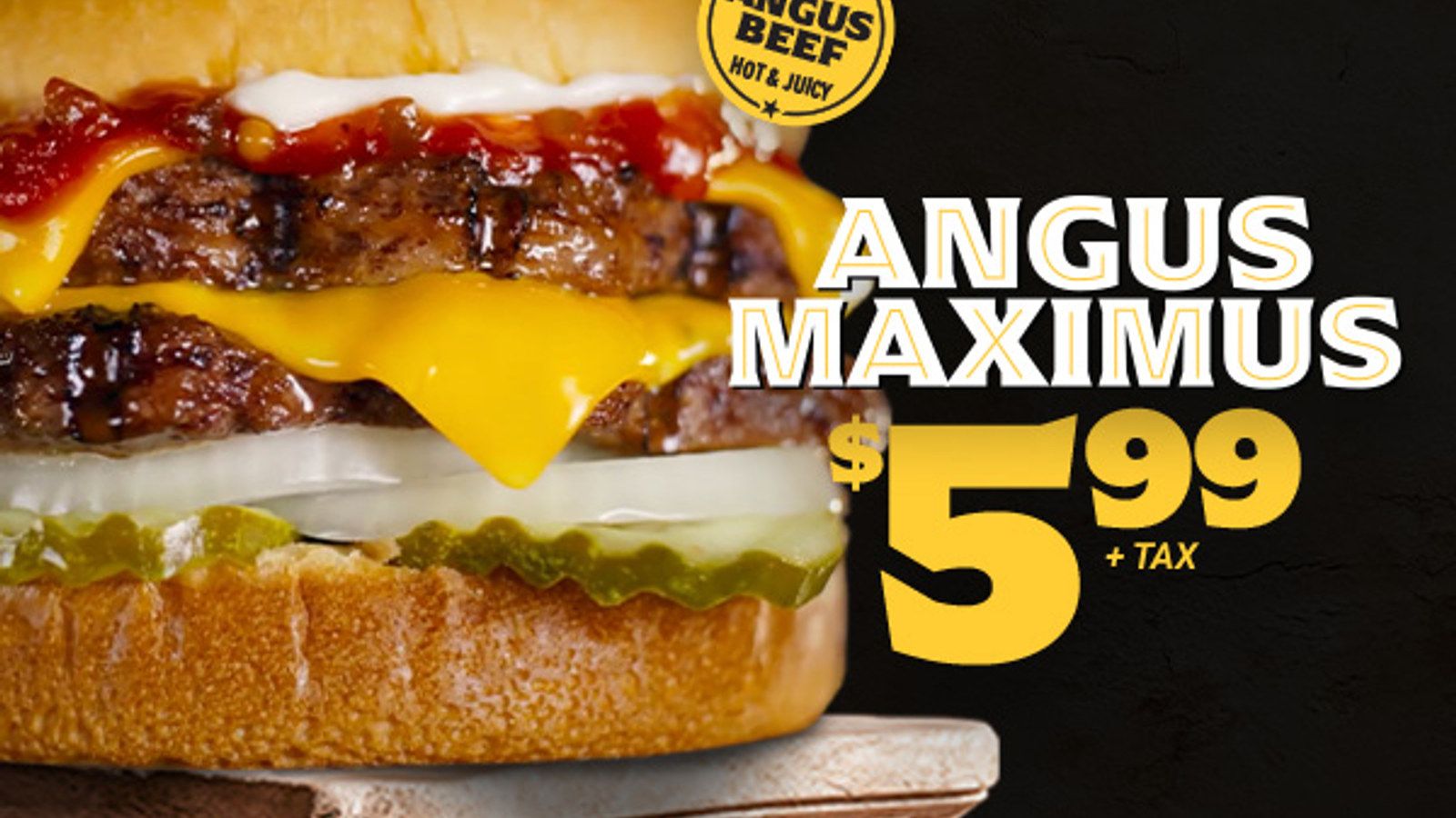 Carl's Jr.: Angus Maximus Burger for $5.99