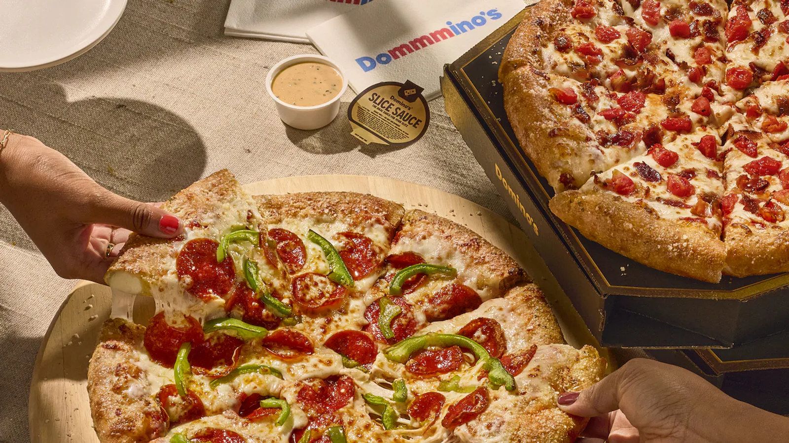 Domino's Pizza: Parmesan Stuffed Crust Pizzas for $10.99 Each Domino's Pizza: Parmesan Stuffed Crust Pizzas for $10.99 Each