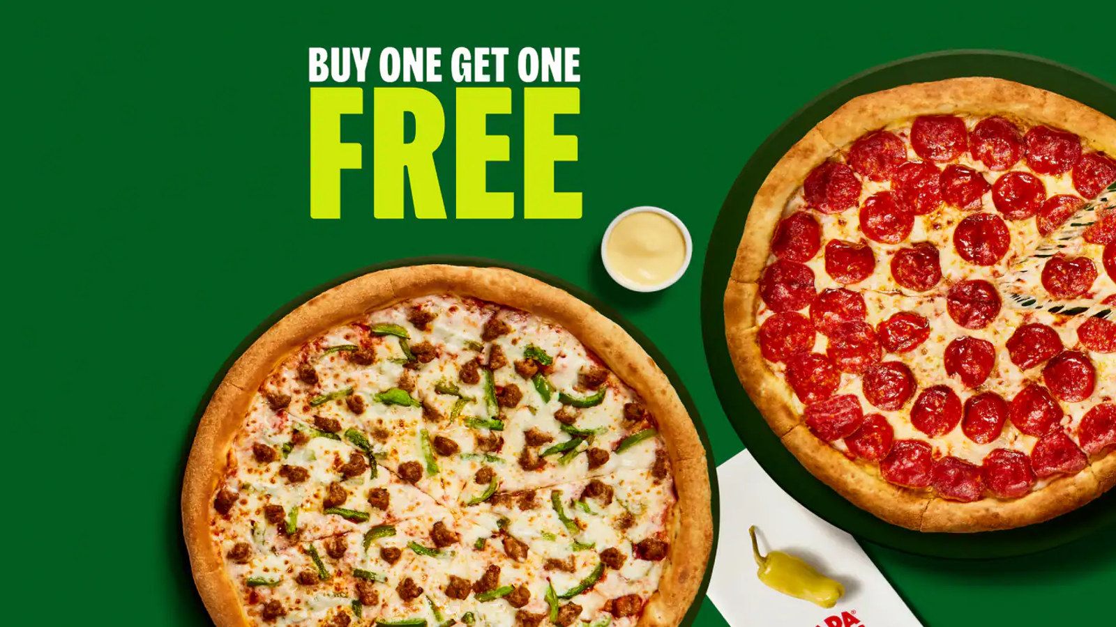 Papa John's Pizza: Buy One, Get One Free Large Pizza