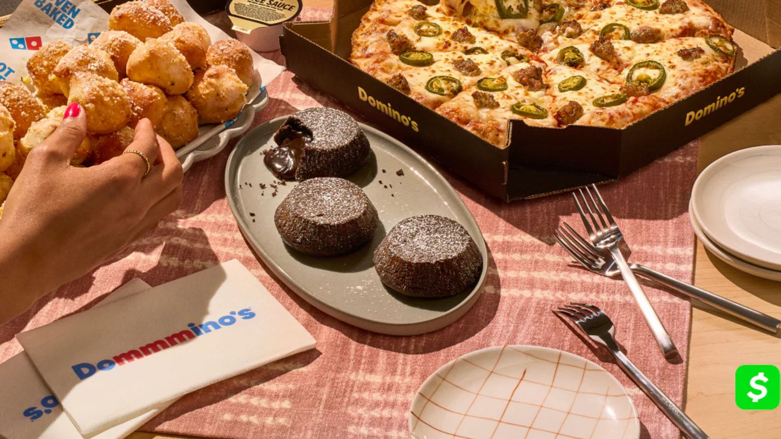 Domino's Pizza: 35% Off Menu Price with Cash App Pay Domino's Pizza: 35% Off Menu Price with Cash App Pay