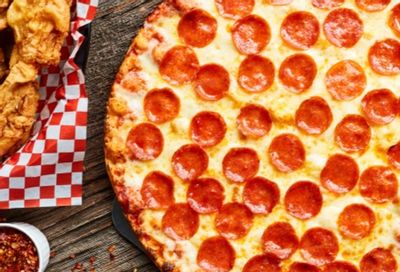 Shakey's Pizza: Medium one-topping pizza for $10 with qualifying meal deal