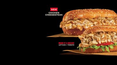 Arby's: New Chicken Cheesesteak with 2x Points